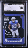 Jonathan Taylor 2020 Momentum Rookies #7 RC (CGC 10) at PristineAuction.com