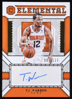 T.J. Warren 2018-19 Panini Cornerstones Elemental Signatures #19 #063/129 at PristineAuction.com