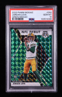 Jordan Love 2020 Panini Mosaic Mosaic Green #264 DEB RC (PSA 10) at PristineAuction.com