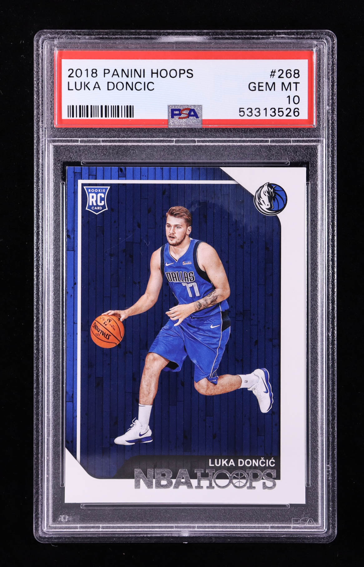 Luka Doncic 2018-19 Hoops #268 RC (PSA 10) at PristineAuction.com Luka Doncic 2018-19 Hoops #268 RC (PSA 10) at PristineAuction.com