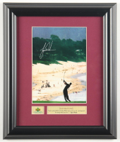Tiger Woods 2004 Upper Deck Custom Framed Photo Display at PristineAuction.com
