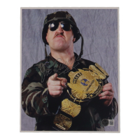 Sgt. Slaughter Signed WWE 8x10 Photo (Beckett) at PristineAuction.com