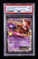 Mewtwo EX 2021 Pokemon TCG Sword & Shield Celebrations #54 TEXTURED CONFETTI HOLO (PSA 9) at PristineAuction.com