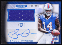 Sammy Watkins 2014 Rookies and Stars Rookie Jersey Autographs #RMSW #239/299 RC at PristineAuction.com