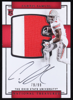 Curtis Samuel 2017 Panini National Treasures Collegiate JSY AU #113 #79/99 RC at PristineAuction.com