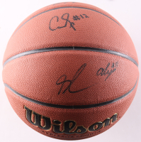 2024 UConn Huskies NCAA Champions NBA Basketball Signed by (4) with Stephon Castle, Tristen Newton, Cam Spencer & Alex Karaban (JSA) at PristineAuction.com