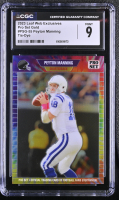 Peyton Manning 2023 Leaf Web Exclusives Pro Set Rainbow #PSG55 #1/5 (CGC 9) at PristineAuction.com
