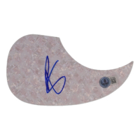 Riley Green Signed Acoustic Guitar Pickguard (Beckett) at PristineAuction.com