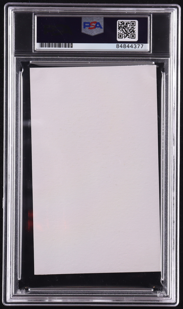 Lee "Buddy" Archer Signed Cut with Portrait (PSA) at PristineAuction.com Lee "Buddy" Archer Signed Cut with Portrait (PSA) at PristineAuction.com