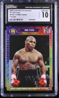 Mike Tyson 2023 Leaf Web Exclusives Pro Set Rainbow #PSG15 #1/5 (CGC 10) at PristineAuction.com