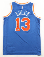 Tyler Kolek Signed Knicks Nike Authentic Jersey (Beckett) at PristineAuction.com