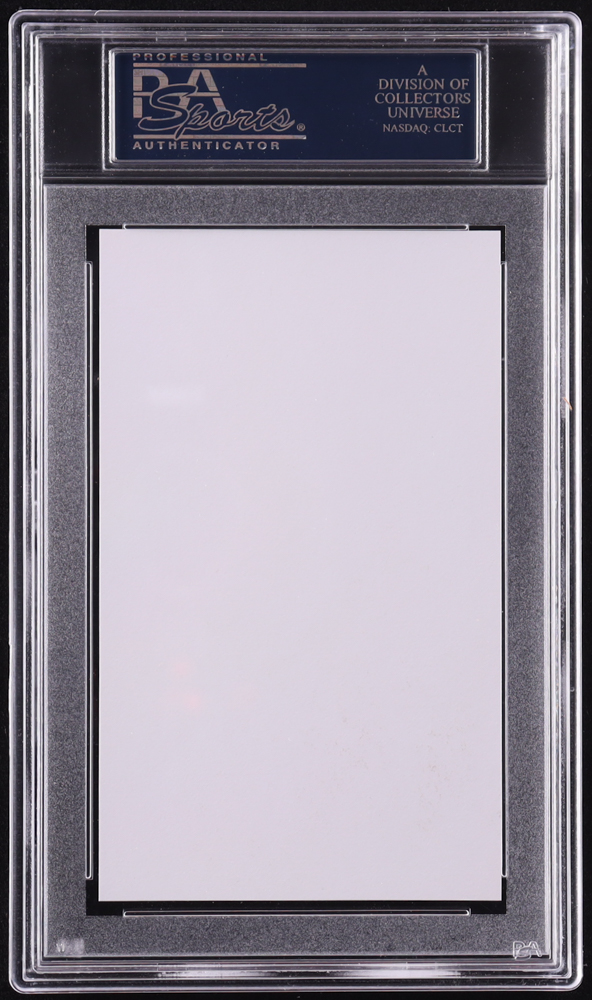 John R. Alison Signed Cut With Portrait (PSA) at PristineAuction.com John R. Alison Signed Cut With Portrait (PSA) at PristineAuction.com