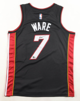 Kel'el Ware Signed Heat Nike Authentic Jersey (Beckett) at PristineAuction.com