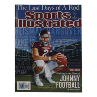 Johnny Manziel Signed 2013 Sports Illustrated Magazine (Beckett) at PristineAuction.com