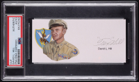 David "Tex" Hill Signed Cut With Portrait (PSA) at PristineAuction.com