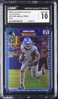 Jahmyr Gibbs 2023 Leaf Web Exclusives Pro Set Blue #PSG99 RC #21/25 (CGC 10) at PristineAuction.com