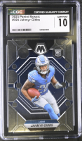 Jahmyr Gibbs 2023 Panini Mosaic #324 RC (CGC 10) at PristineAuction.com