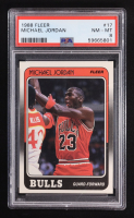 Michael Jordan 1988-89 Fleer #17 (PSA 8) at PristineAuction.com