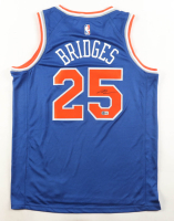 Mikal Bridges Signed Knicks Nike Authentic Jersey (Beckett) at PristineAuction.com