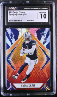 CeeDee Lamb 2020 Panini Phoenix Fire Burst #106 RC (CGC 10) at PristineAuction.com
