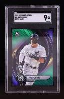 Aaron Judge 2022 Bowman Platinum Green #12 #53/99 (SGC 9) at PristineAuction.com