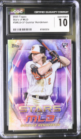 Gunnar Henderson 2023 Topps Stars of MLB #SMLB37 RC (CGC 10) at PristineAuction.com