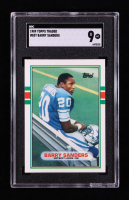 Barry Sanders 1989 Topps Traded #83T RC (SGC 9) at PristineAuction.com