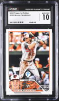Gunnar Henderson 2023 Topps 1st Edition #206 RC (CGC 10) at PristineAuction.com