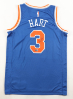 Josh Hart Signed Knicks Nike Authentic Jersey (Beckett) at PristineAuction.com