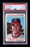 Nolan Ryan 1978 Topps #6 RB (PSA 6) at PristineAuction.com