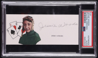 Jessie E. Woods Signed Cut With Portrait (PSA) at PristineAuction.com