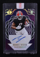 Bijan Robinson 2023 Panini Illusions Rookie Vision Signatures Black #3 #34/50 RC at PristineAuction.com
