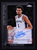Victor Wembanyama 2024-25 Topps Chrome Autographs #TCAVW at PristineAuction.com