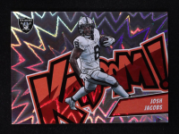 Josh Jacobs 2023 Absolute Kaboom Horizontal #10 at PristineAuction.com