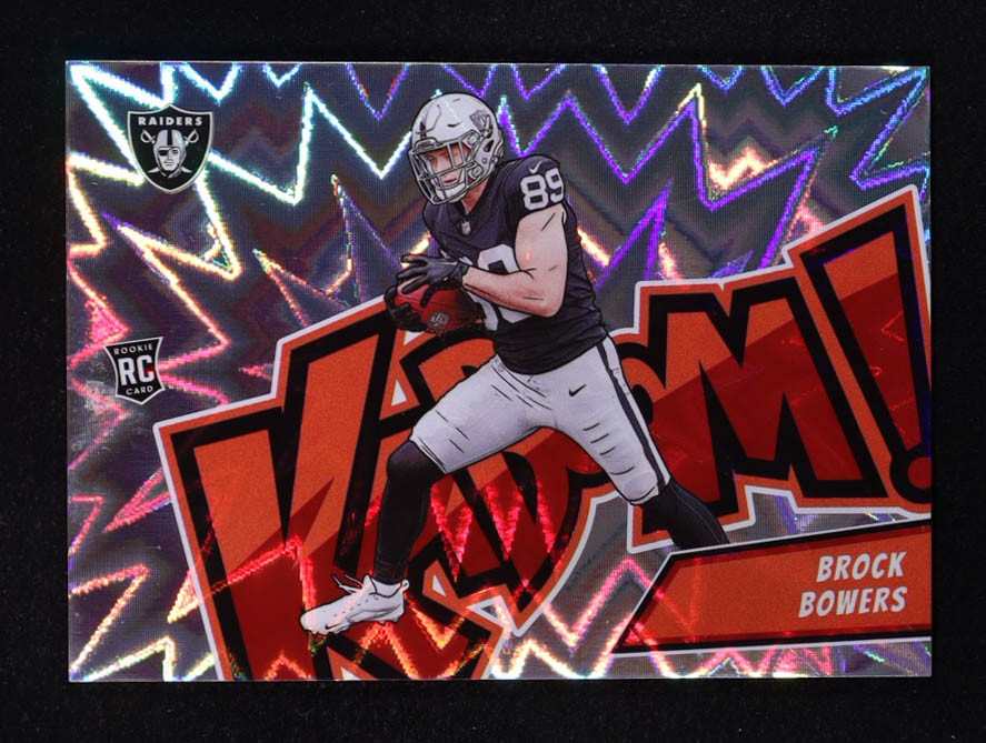 Brock Bowers 2024 Absolute Kaboom Horizontal #11 RC at PristineAuction.com Brock Bowers 2024 Absolute Kaboom Horizontal #11 RC at PristineAuction.com