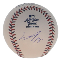 Junior Caminero Signed 2025 All-Star Game Logo Baseball (Beckett) at PristineAuction.com