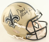 Deuce McAllister Signed Saints Full-Size Authentic On-Field Speed Helmet (Radtke & DA) at PristineAuction.com