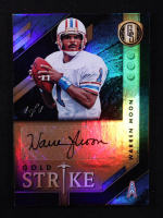Warren Moon 2018 Panini Gold Standard Gold Strike Autographs Black #43 #1/1 at PristineAuction.com