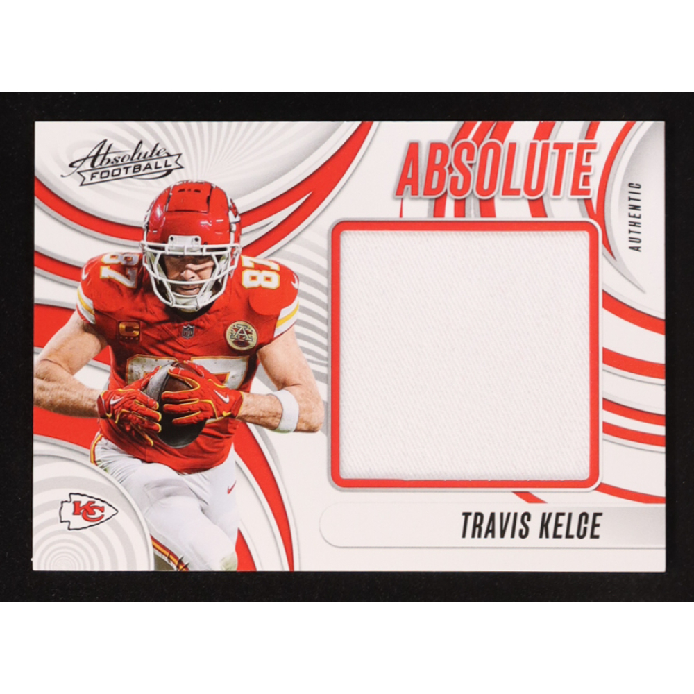 Travis Kelce 2025 Absolute Jumbo Jerseys #45 at PristineAuction.com