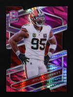 Myles Garrett 2024 Panini Spectra Neon Pink Die Cut #31 #03/20 at PristineAuction.com