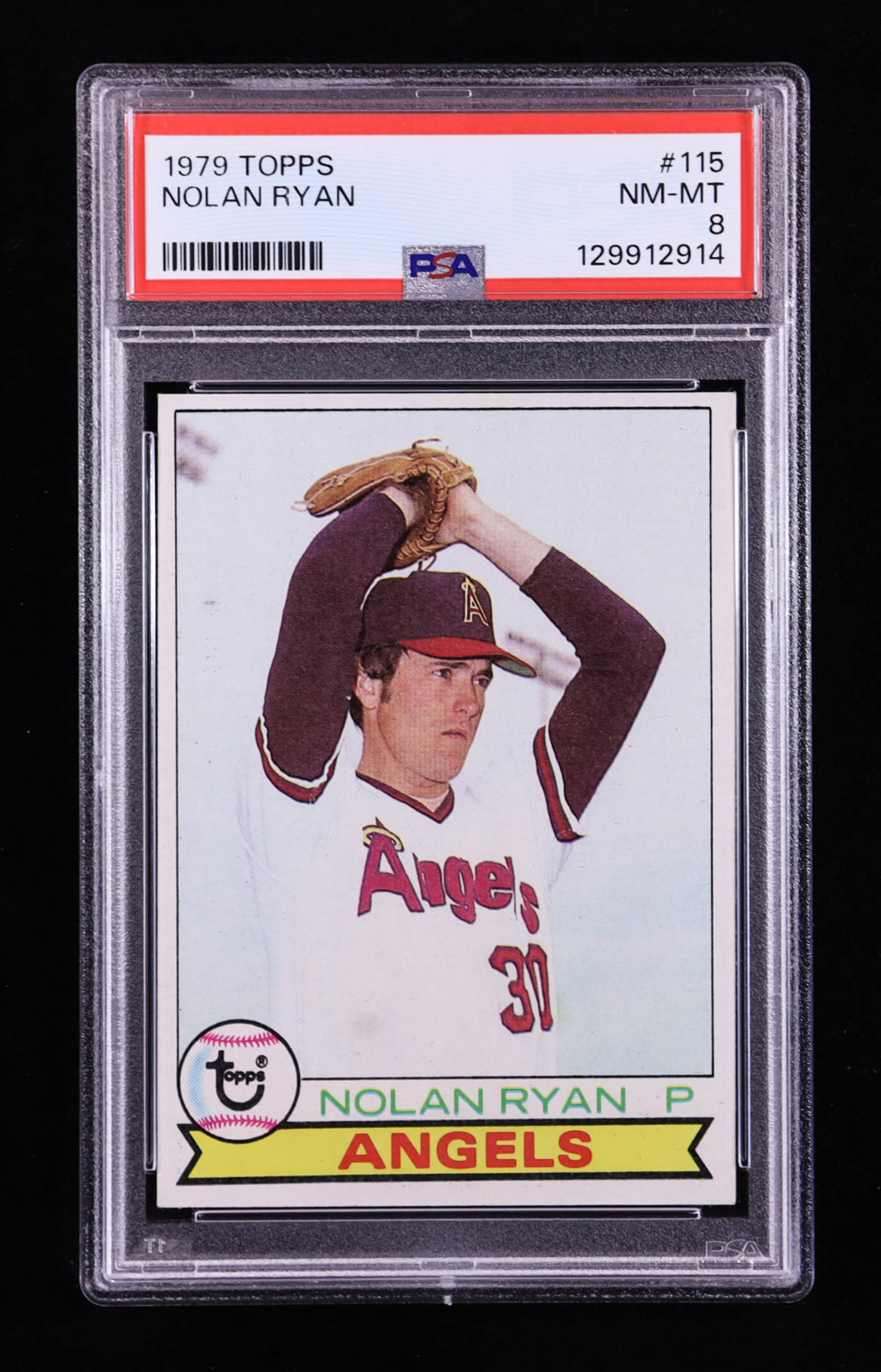 Nolan Ryan 1979 Topps #115 (PSA 8) at PristineAuction.com Nolan Ryan 1979 Topps #115 (PSA 8) at PristineAuction.com