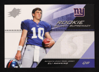 Eli Manning 2004 SPx Rookie Swatch Supremacy Event-Worn Jsy #SWREM at PristineAuction.com