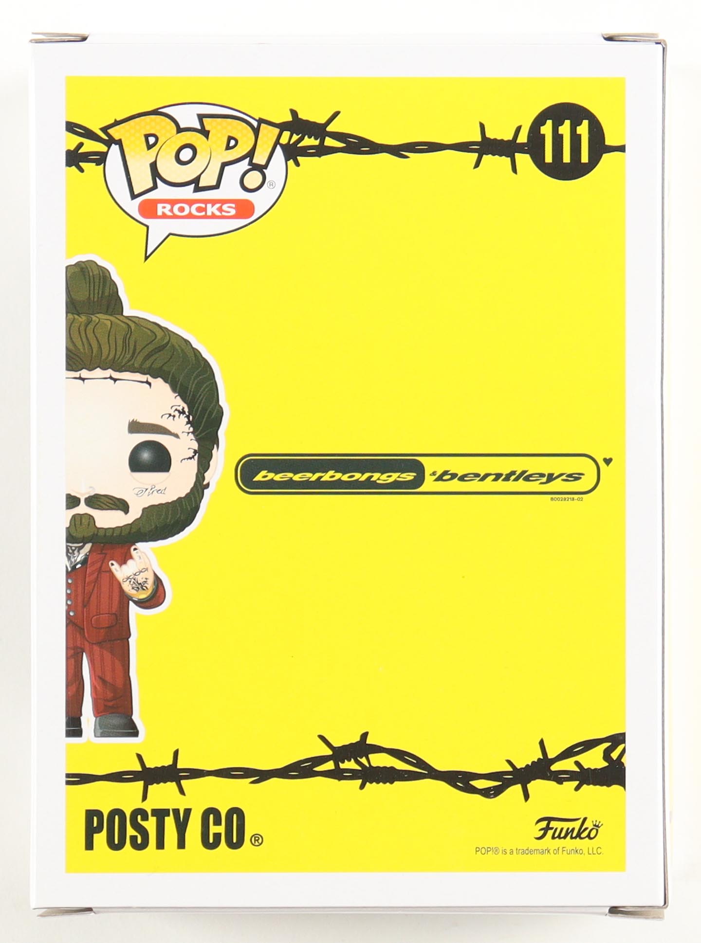 Post Malone Signed "Post Malone" #111 Funko Pop! Vinyl Figure (JSA) at PristineAuction.com Post Malone Signed "Post Malone" #111 Funko Pop! Vinyl Figure (JSA) at PristineAuction.com