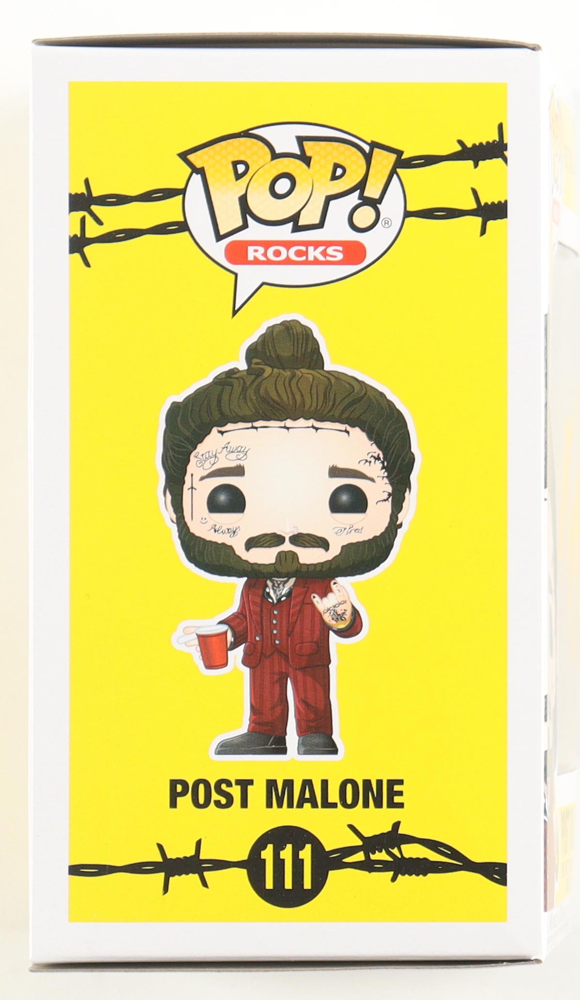 Post Malone Signed "Post Malone" #111 Funko Pop! Vinyl Figure (JSA) at PristineAuction.com Post Malone Signed "Post Malone" #111 Funko Pop! Vinyl Figure (JSA) at PristineAuction.com