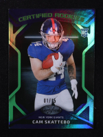 Cam Skattebo 2025 Certified Certified Rookies Mirror Lime Green #28 #01/15 RC at PristineAuction.com