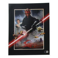 Ray Park Signed "Star Wars: Episode I &ndash; The Phantom Menace" 11x14 Photo (Beckett) at PristineAuction.com