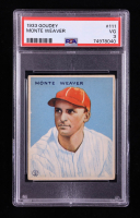 Monte Weaver 1933 Goudey #111 RC (PSA 3) at PristineAuction.com