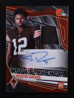 Shedeur Sanders 2025 Panini Phoenix Rookie Phenoms Jersey Autographs #8 #100/249 RC at PristineAuction.com
