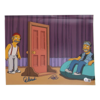Cheech Marin & Tommy Chong Signed "The Simpsons" 11x14 Photo (Beckett) at PristineAuction.com