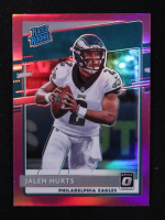 Jalen Hurts 2020 Donruss Optic Pink #164 RR RC at PristineAuction.com